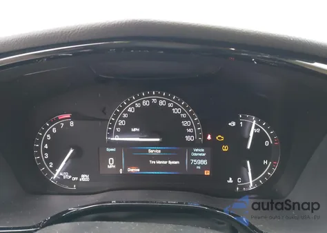 2018 Cadillac Xt5 Luxury z USA, uszkodzony, nr VIN 1GYKNDRS1JZ170154